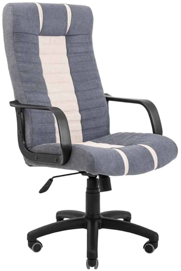 Кресло офисное Richman Атлант Пластик Рич M-1 (Tilt) Мисти Грей + Беж