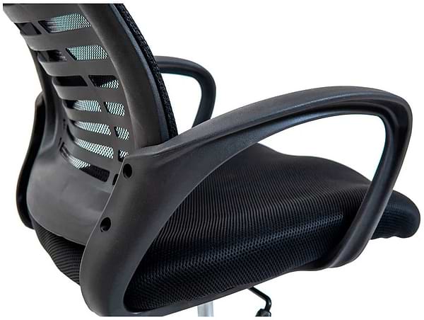 Фото - Крісло офісне Richman Бласт Хром M-1 (Tilt) Сітка чорна