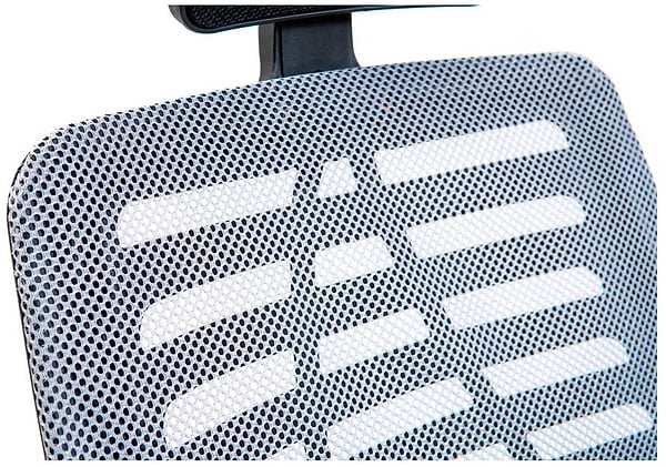 Фото - Крісло офісне Richman Бласт Хром M-1 (Tilt) Сітка чорна + сіра