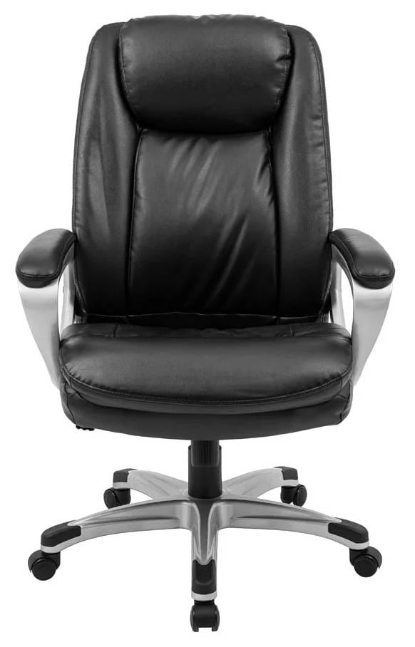 Фото - Крісло офісне Richman Еліт Про Пластик Річ M-1 Tilt Шкіра Спліт Чорна