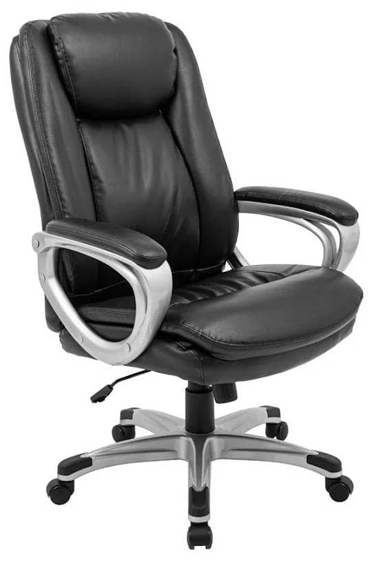 Фото - Крісло офісне Richman Еліт Про Пластик Річ M-1 Tilt Шкіра Спліт Чорна Фото - Крісло офісне Richman Еліт Про Пластик Річ M-1 Tilt Шкіра Спліт Чорна