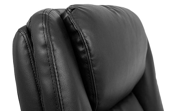 Фото - Крісло офісне Richman Еліт Про Пластик Річ M-1 Tilt Шкіра Спліт Чорна