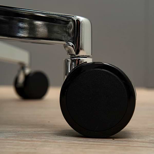 Фото - Крісло для геймерів Richman Ерговік Хром Synchro Сітка Чорна