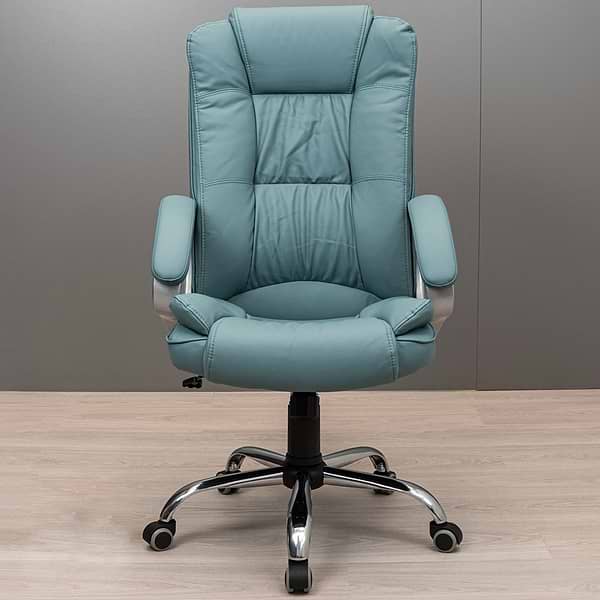 Фото - Кресло офисное Richman Калифорния Ю Хром П2 M-1 (Tilt) Зеус ДеЛюкс Скай