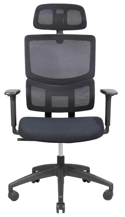 Фото - Крісло для геймерів Richman Концепт Пластик Synchro Сітка Чорна