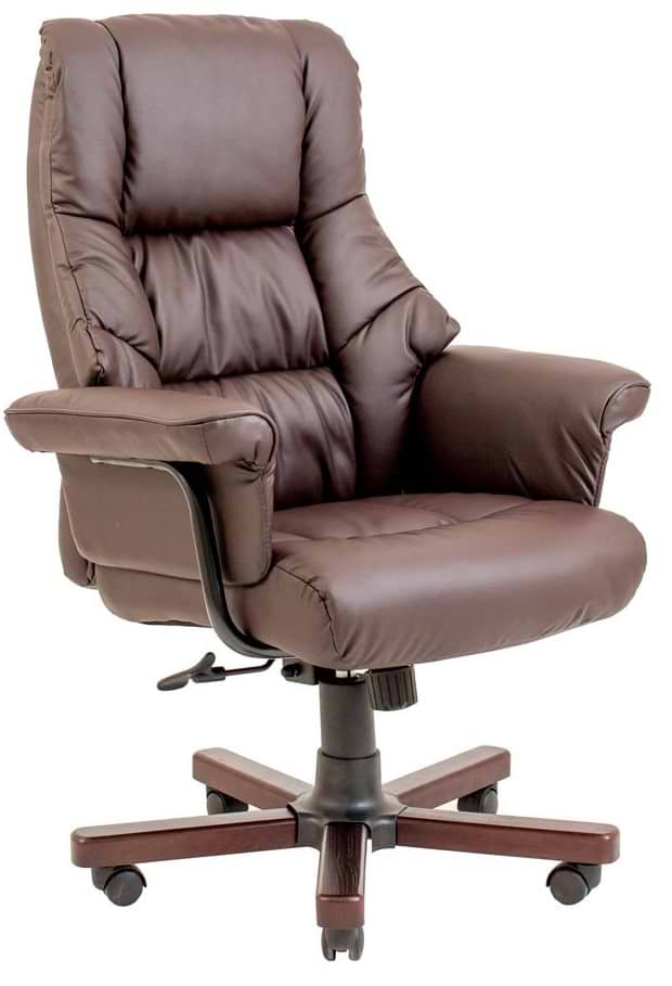Кресло офисное Richman Конгресс Вуд M-2 Широкий (Anyfix Wide) Коричневый + Венге