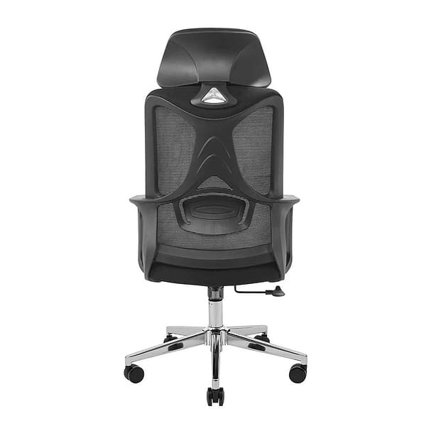 Фото - Крісло офісне Richman Монеро Хром M-1 (Tilt) Сітка чорна