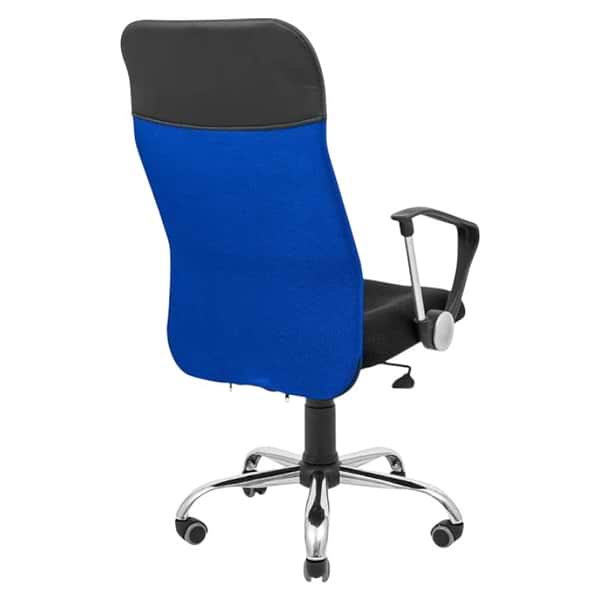 Фото - Кресло офисное Richman Ультра Ю Хром M-1 (Tilt) Сетка черная + синяя