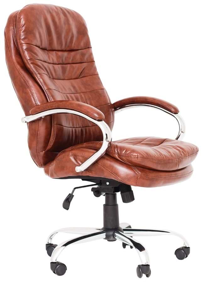 Кресло офисное Richman Валенсія В Хром M-2 (Anyfix) Коричневый