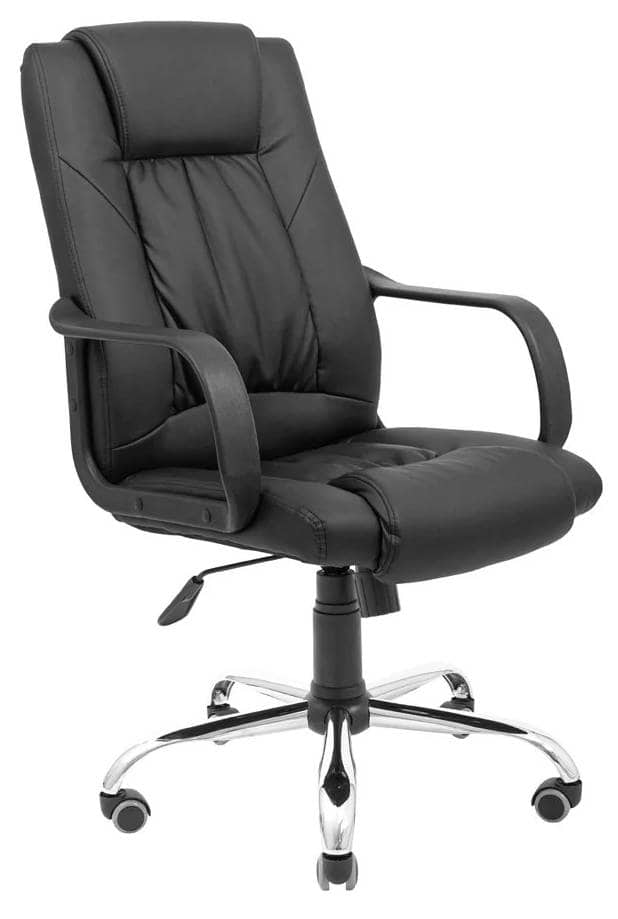 Крісло офісне Richman Юта Ю Хром M-1 Tilt Роккі 100 - Фото 1