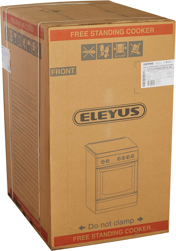 Фото - Плита газова ELEYUS KRONO 5003 EF WH