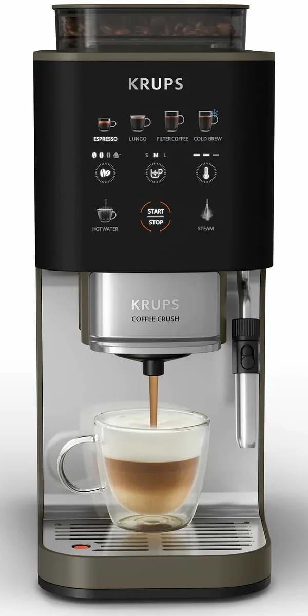 Фото - Кофемашина Krups SA403BE0 Coffee Crush Experience