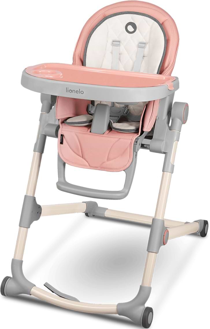 Стульчик для кормления классический Lionelo Cora Bubblegum