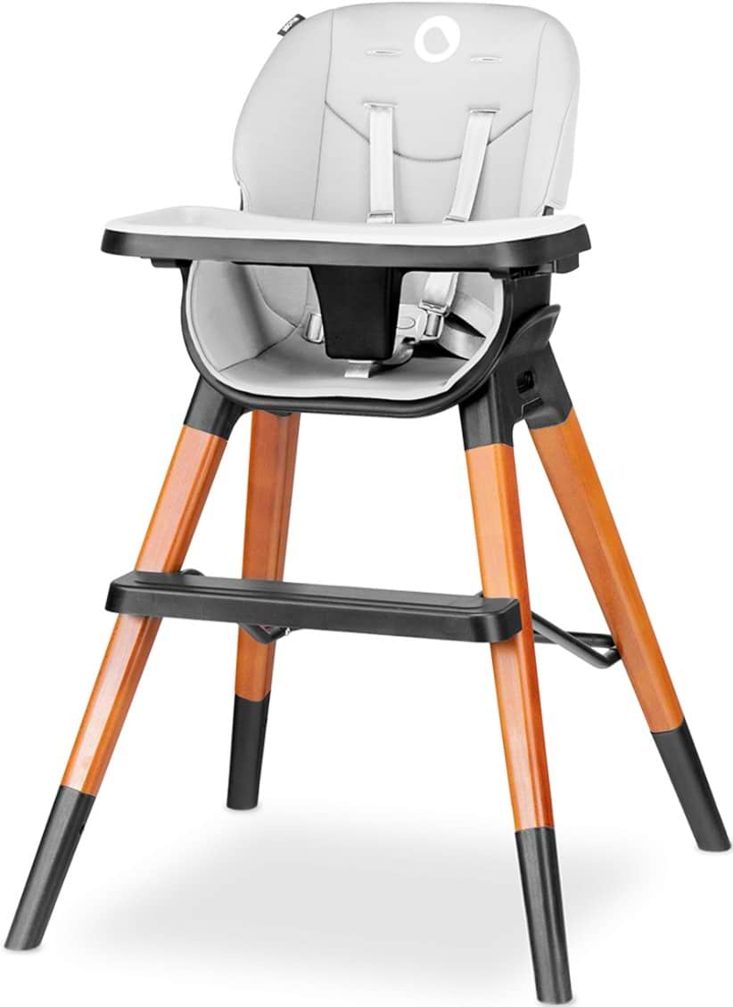 Стульчик для кормления трансформер Lionelo Mona Black Onyx