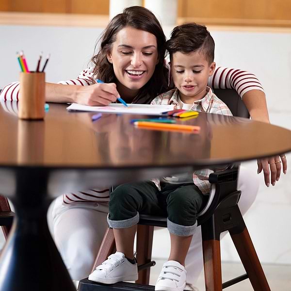 Фото - Стульчик для кормления трансформер Lionelo Mona Black Onyx