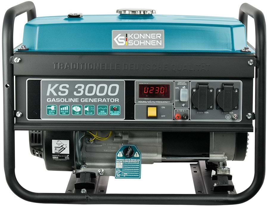 Генератор бензиновый Konner&Sohnen KS 3000