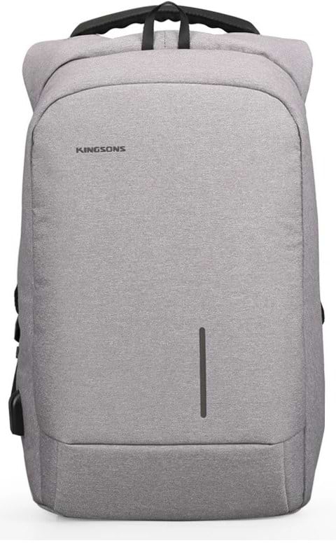 Рюкзак для ноутбука Kingsons 17'' Light Grey (KS3149W-D17L) - Фото 1