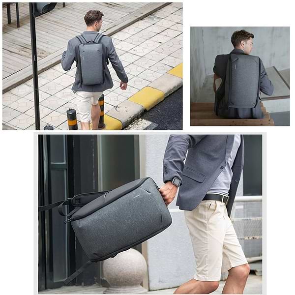 Фото - Рюкзак для ноутбуку Kingsons 15.6'' Dark Grey (KS3203W-B)