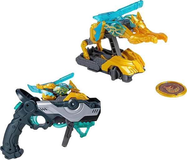 Фото - Машинка-трансформер Screechers Wild! S5 L1 V2 - СОЛЕНТ (запускник-бластер) (KS686114)
