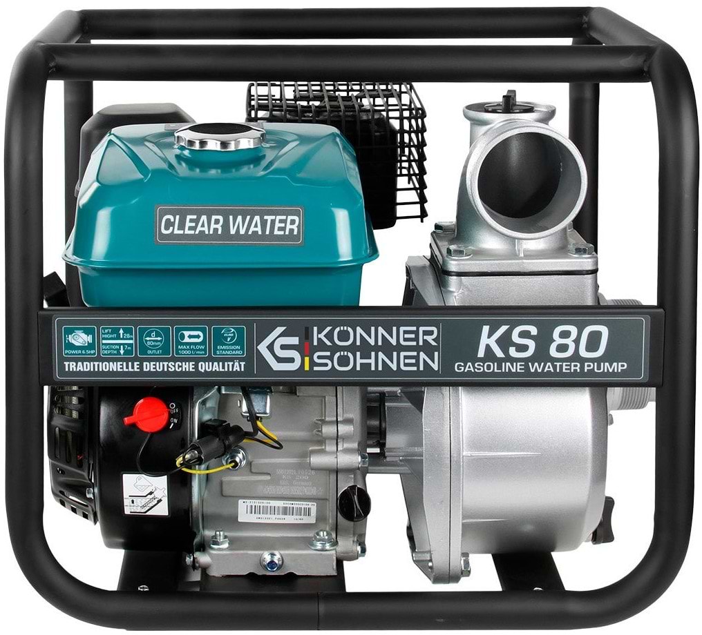 Мотопомпа Konner&Sohnen KS 80
