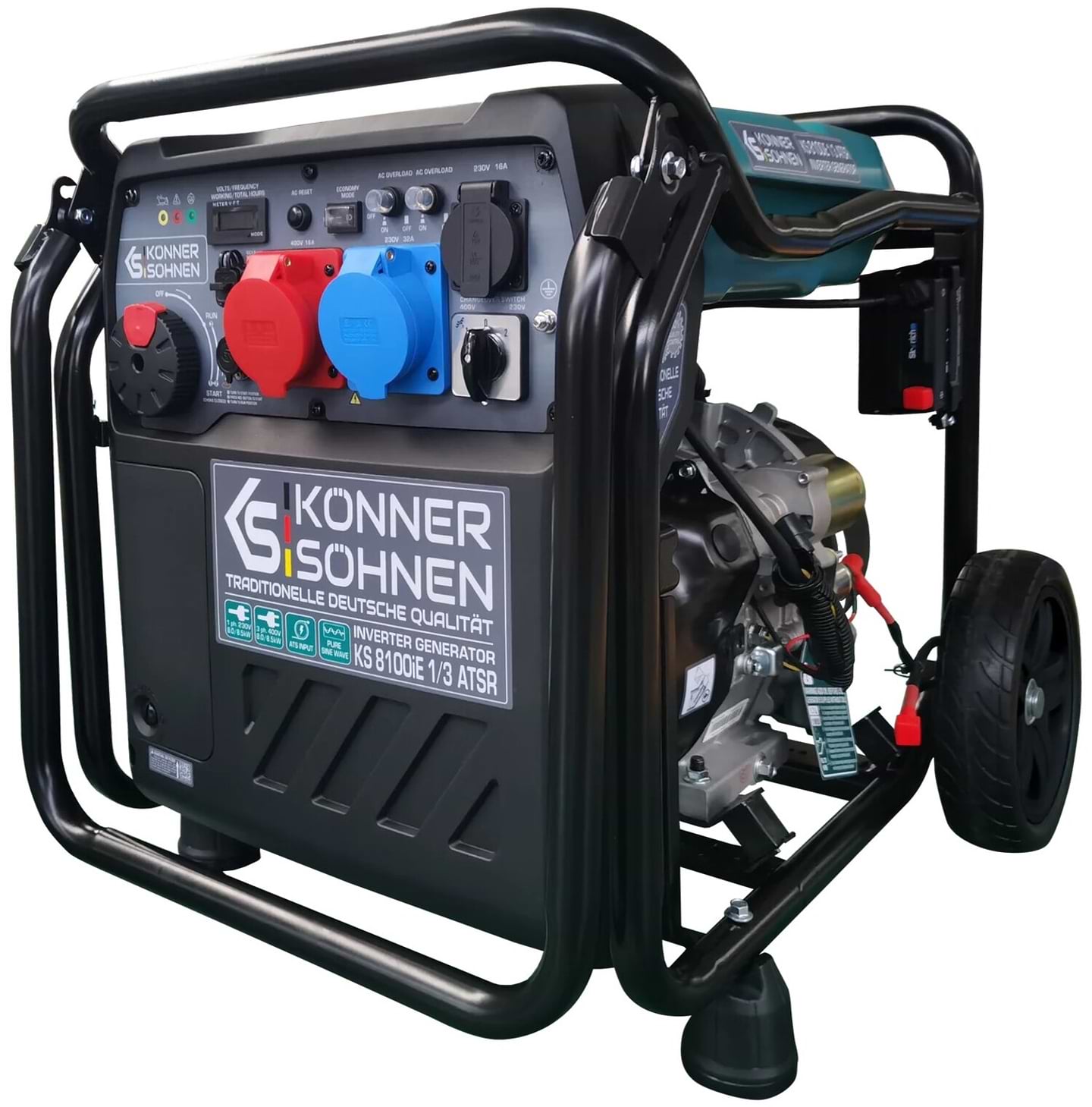 Генератор инверторный Konner&Sohnen KS 8100iE 1/3 ATSR