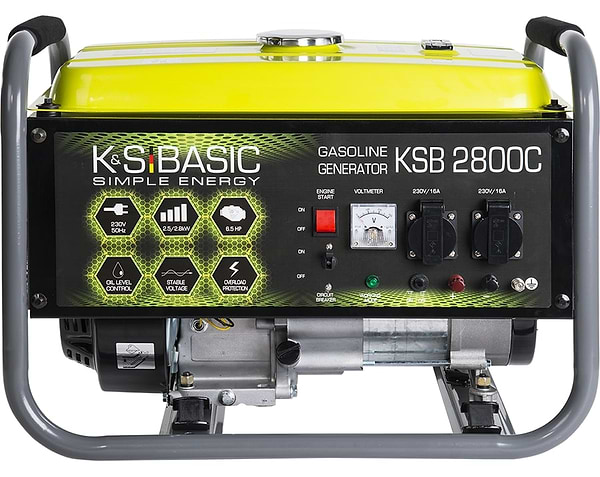 Фото - Генератор бензиновий Konner&Sohnen Basic KSB 2800C