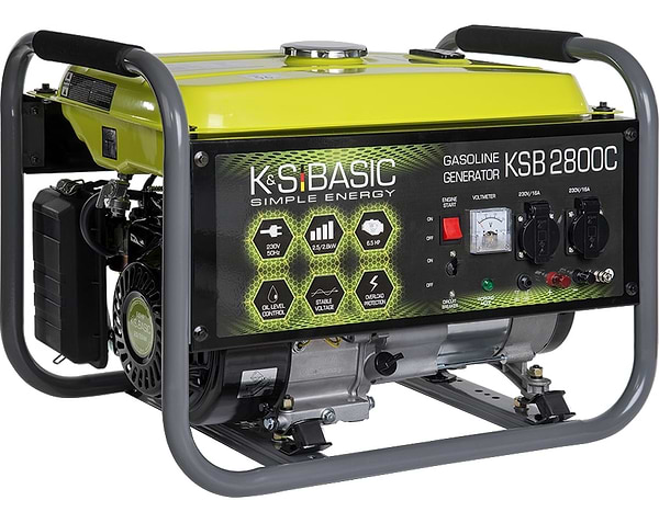 Фото - Генератор бензиновий Konner&Sohnen Basic KSB 2800C