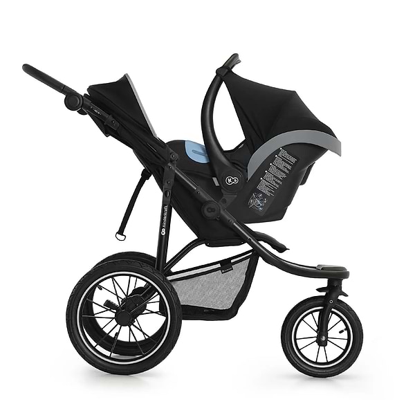 Фото - Коляска прогулянкова Kinderkraft Helsi 2 Black (KSHELS02BLK0000)