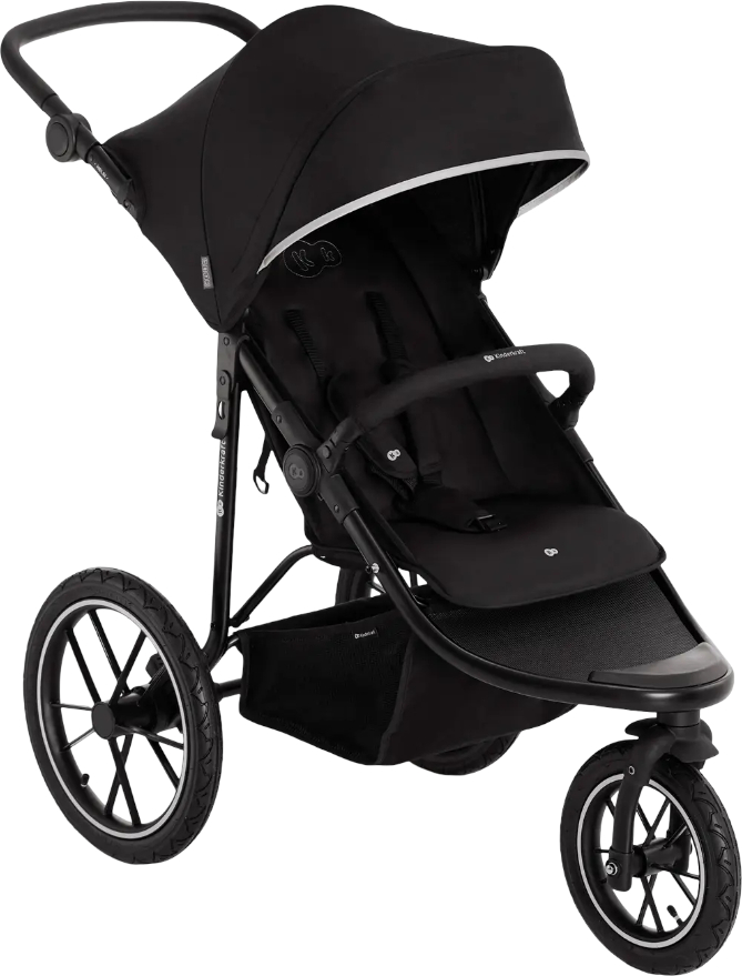 Коляска прогулочная Kinderkraft Helsi 2 Black (KSHELS02BLK0000)