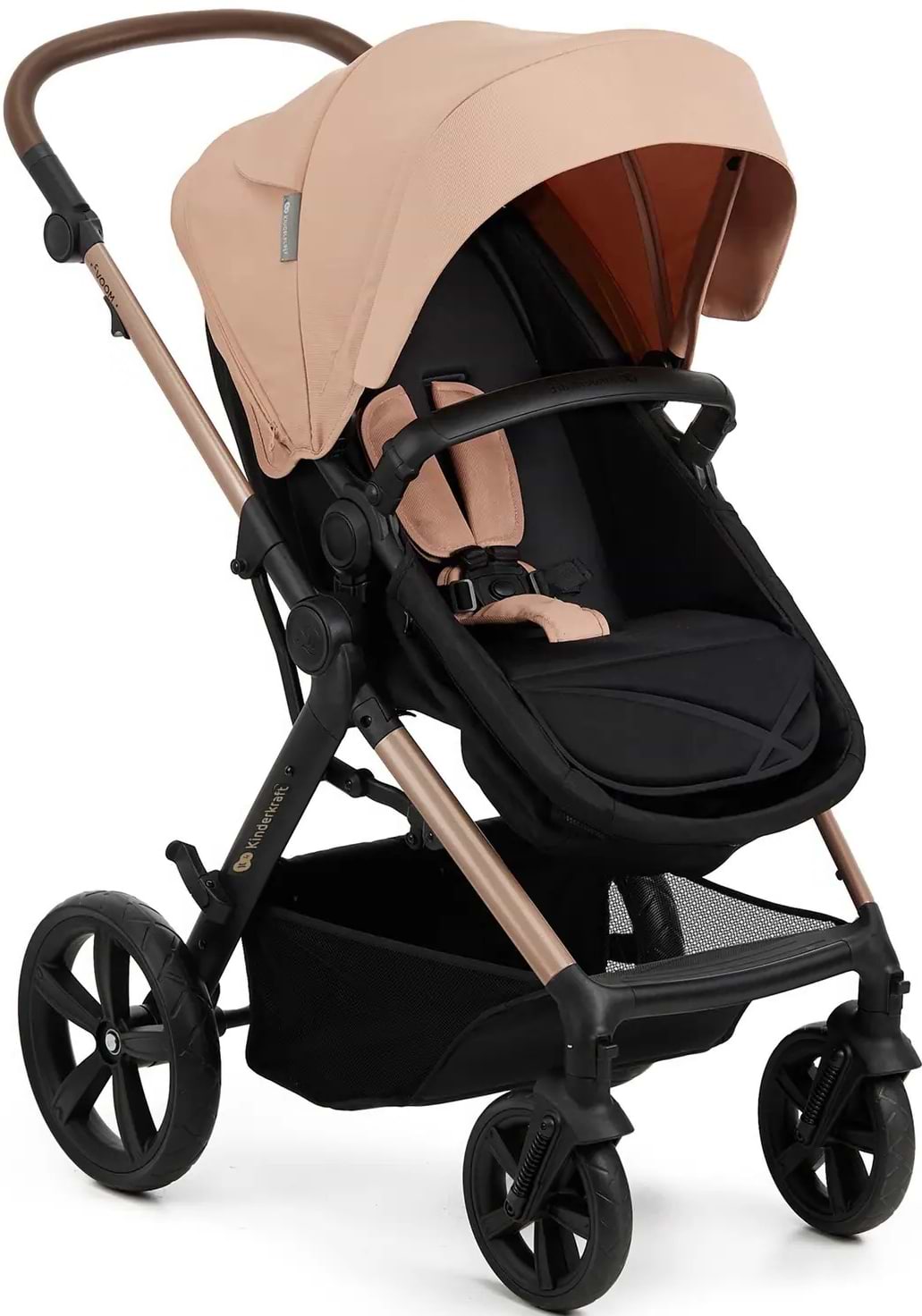 Коляска універсальна 3 в 1 Kinderkraft Moov 2 Sand Beige (KSMOOV02BEGEV00)