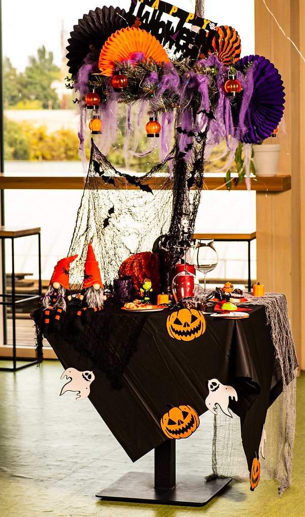 Фото - Декор Halloween YES! Fun Набор бумажных вееров, 5 шт. (35 см-3шт, 40 см 2шт) (973624)