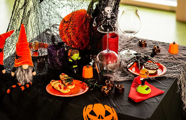 Фото - Декор Halloween YES! Fun "Creepy Cloth", 76*270 см, чорна (973669)