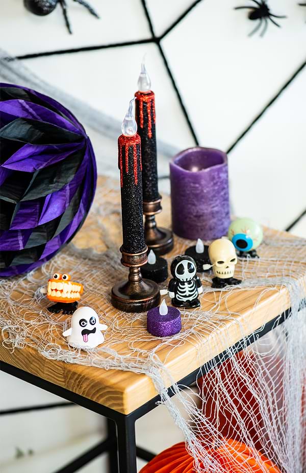 Фото - Декор Halloween YES! Fun Набор бумажных вееров, 5 шт. (35 см-3шт, 40 см 2шт) (973624)