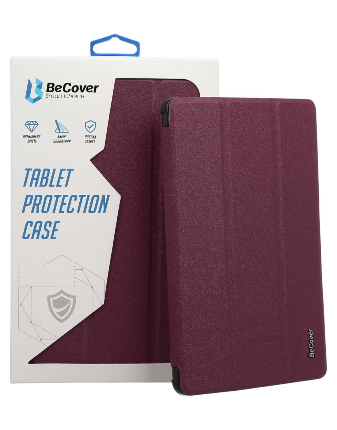 Купить Чехол для планшета BeCover Smart Case for Xiaomi Pad 6S Pro 12.4'' Red Wine (711087) - Фото 1 Чехол для планшета BeCover Smart Case for Xiaomi Pad 6S Pro 12.4'' Red Wine (711087) - Фото 1