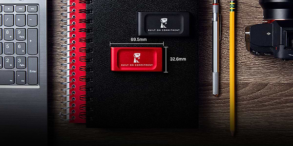 Фото - SSD-накопитель внешний Kingston XS1000 BoC 2000GB USB 3.2 Gen 2 Red (SXS1000R/2000GA)