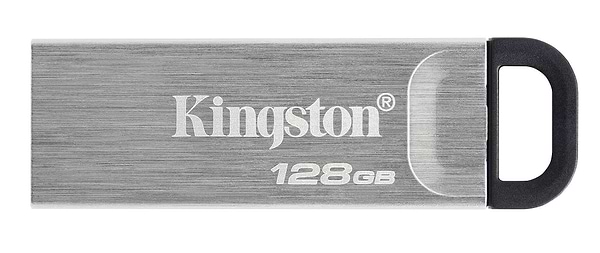 Фото - Флеш USB Kingston DataTraveler Kyson 128GB USB 3.2 Silver-Black (DTKN/128GB)