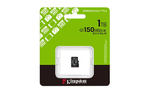 Фото - Карта памяти Kingston 1TB microSDXC Canvas Select Plus Gen 3 (SDCS3/1TBSP)