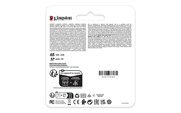 Фото - Карта пам'яті Kingston 32GB Canvas React Plus SDHC UHS-II 3 00R/260W U3 V90 (SDR2/32GB)