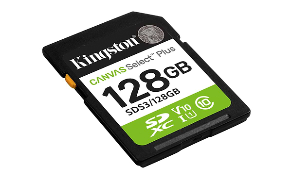 Фото - Карта памяти Kingston 128GB SDXC Canvas Select Plus Gen3 (SDS3/128GB)