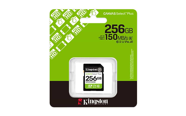Фото - Карта пам'яті Kingston 256GB SDXC Canvas Select Plus Gen3 (SDS3/256GB)