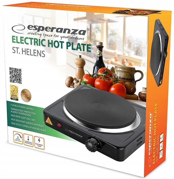 Фото - Плита электрическая настольная Esperanza EKH003K