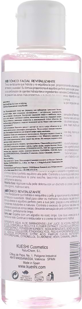 Фото - Тонік для обличчя Kueshi відновлюючий 400 мл (8436568900988)