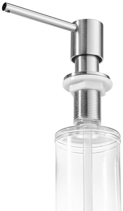 Фото - Мойка кухонная+смеситель+дозатор GRANADO Optimal Estella grafito (+Badalona LUX inox+Redondo inox+корзина+доска)