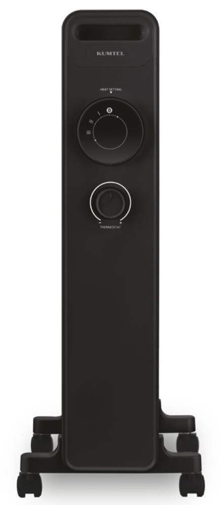 Фото - Обогреватель масляный Kumtel KUM-1225S Black