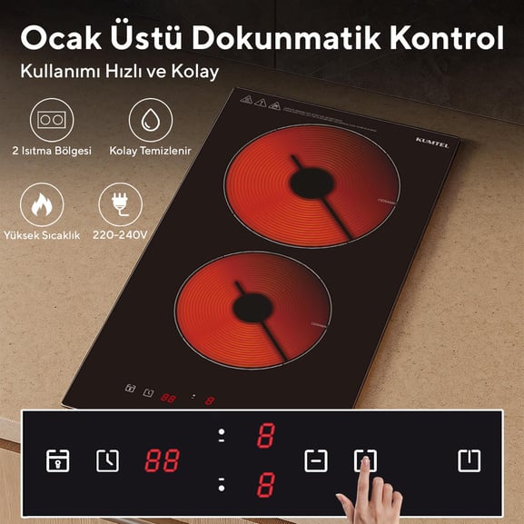 Фото - Варильна поверхня Domino Kumtel HV3-02