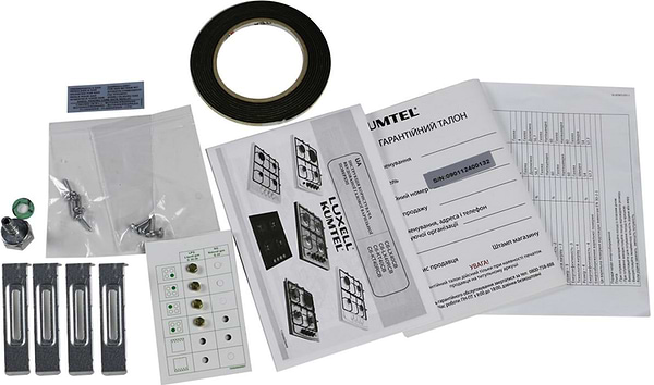 Фото - Варильна поверхня газова Kumtel C6-KT40CB