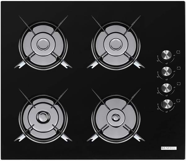Фото - Варочная панель газовая Kumtel KO-40TAHDF BLACK Фото - Варочная панель газовая Kumtel KO-40TAHDF BLACK