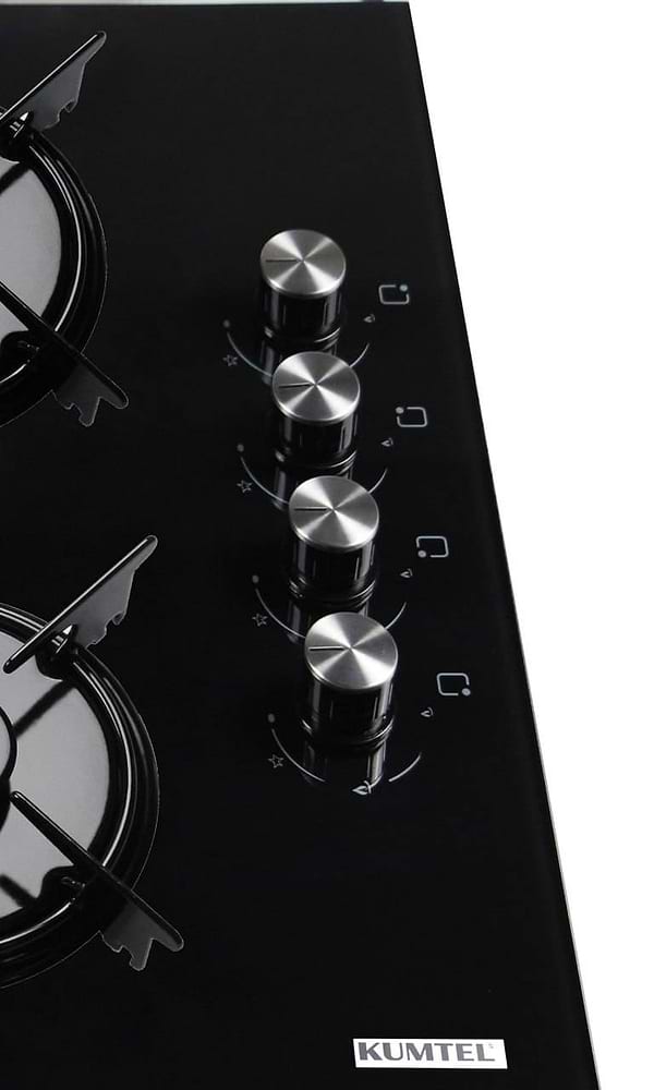 Фото - Варочная панель газовая Kumtel KO-40TAHDF BLACK