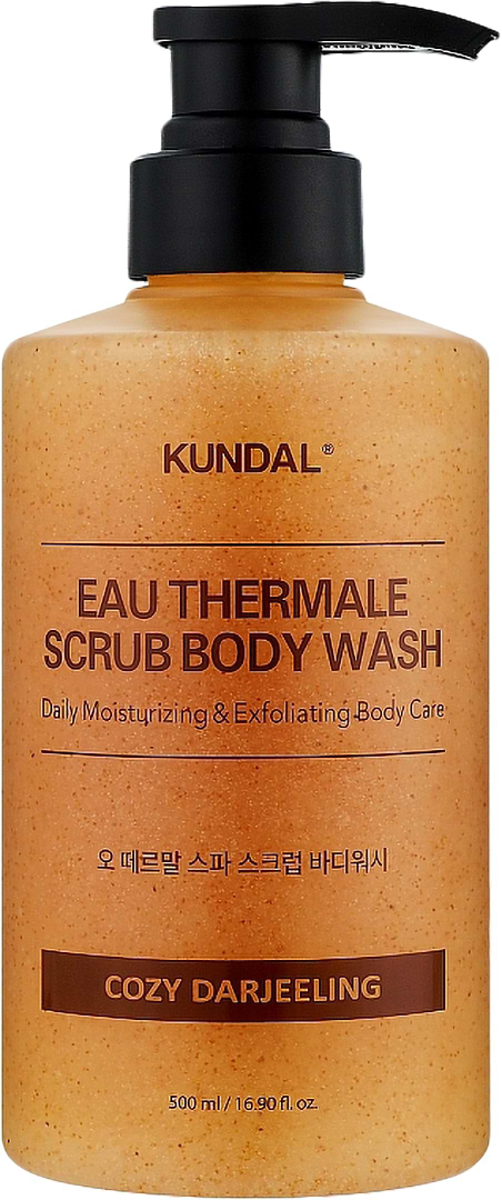 Гель для душа Kundal скраб COZY DARJEELING 500 мл (8809809428662)