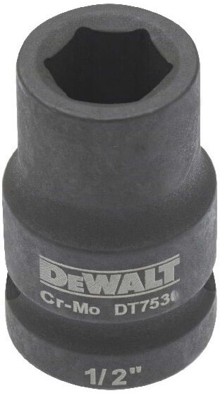 Торцева голівка DeWALT IMPACT 1/2 х 19 мм (DT7537)